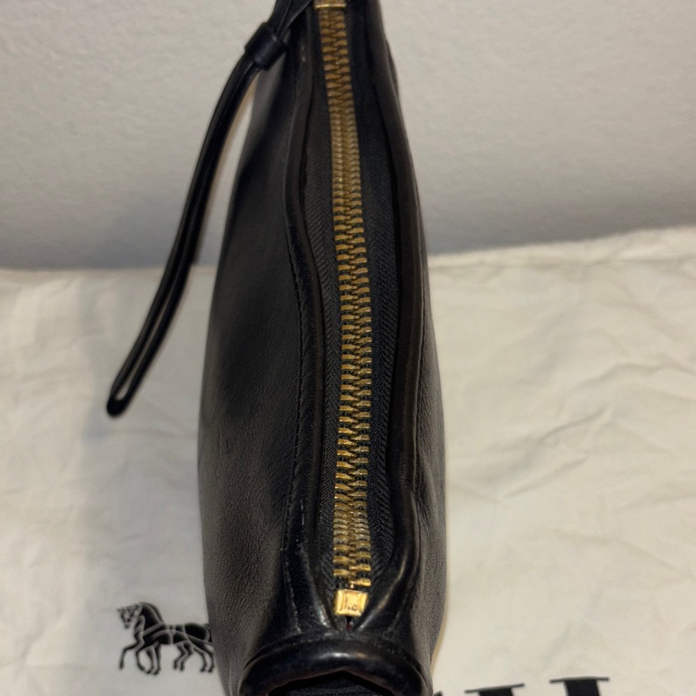 Coach Vintage Basic Bag or Zippered Clutch No. 569-2515 Made In New York - Picture 4 of 8